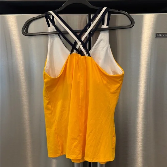 Lucky in Love Vibrant Yellow Tank Top L - Picture 4 of 10